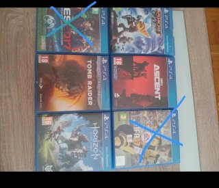 Lote 6 Videojuegos PS4