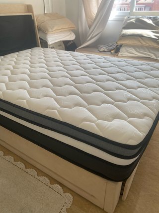 Colchón Viscoelástico Muelles Ensacados