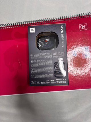 JBL Live Beam 3 Auriculares Inalámbricos Negros