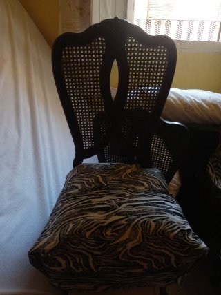 Sillas Vintage Madera y Rattan