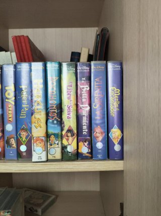 Cintas VHS Disney Clásicos (Español)