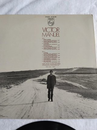 Vinilo Víctor Manuel (1970) - LP Original