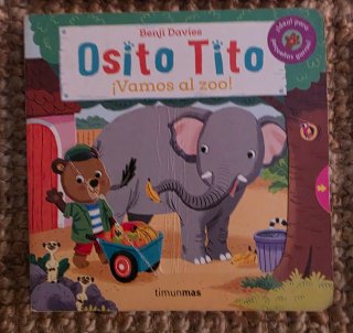Libro Osito Tito ¡Vamos al Zoo!