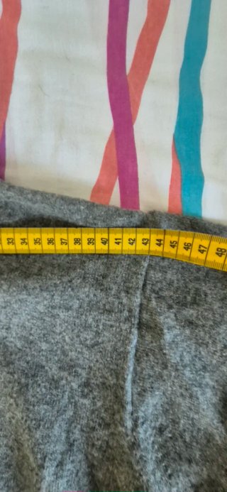 Jersey Zara cuello alto gris