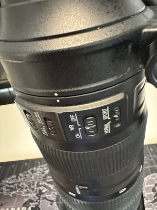 Objetivo Nikon 200-500mm VR
