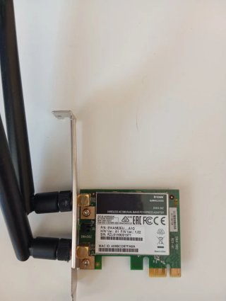 Tarjeta WiFi D-Link DWA-582 AC1200 PCIe