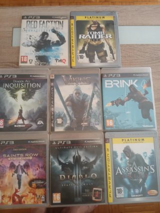 Lote 7 Videojuegos PS3