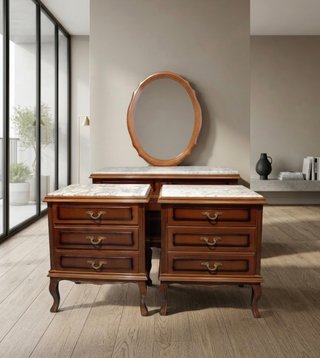 CONJUNTO COMPLETO DORMITORIO VINTAGE