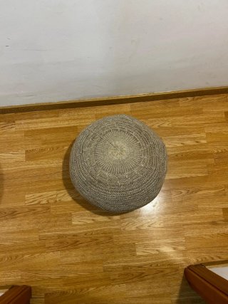 Mesa Cesto IKEA KAVISTBRO + Puff SANDARED