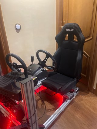 Cockpit simulador + consola