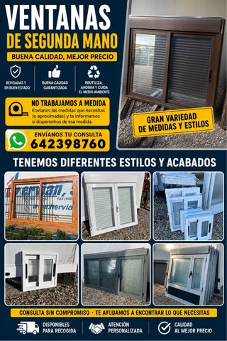 Ventanas de segunda mano