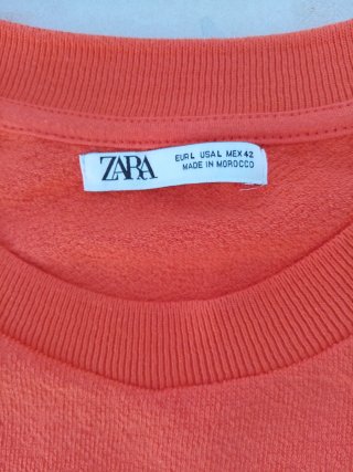 Jerseys de punto Zara Naranja