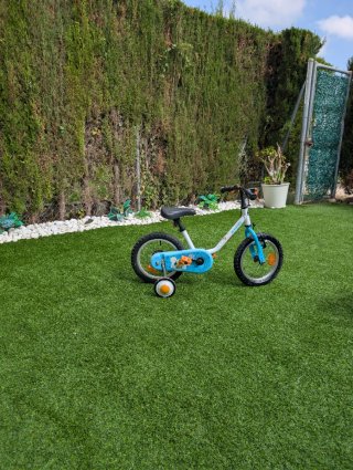 Bicicleta infantil Btwin 14 pulgadas