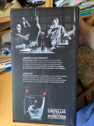 Cubeta Estrella Damm Inedit Metacrilato