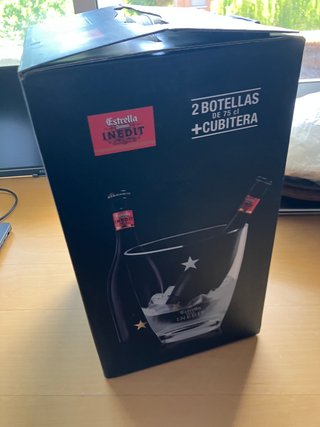 Cubeta Estrella Damm Inedit Metacrilato