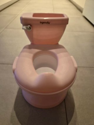Orinal bebé niña Ingenuity rosa