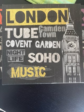 3 Cuadros Decorativos Ciudades (NY, Paris, London)