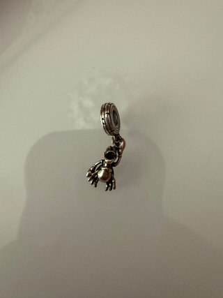 Charm Cangrejo Sirenita Plata