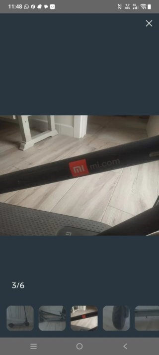 Patinete Eléctrico Gris
