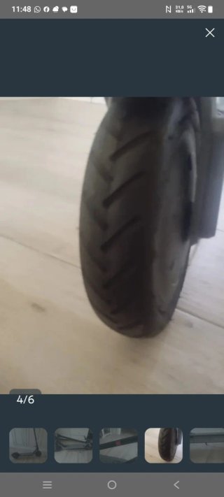 Patinete Eléctrico Gris
