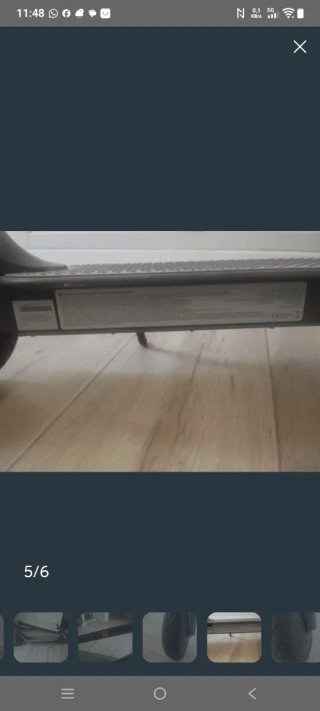 Patinete Eléctrico Gris