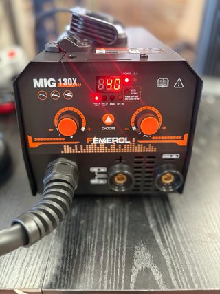 Máquina Soldar Inverter FEMEROL MIG-130X