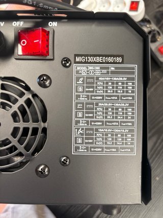 Máquina Soldar Inverter FEMEROL MIG-130X