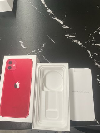 Caja iPhone 11 Roja