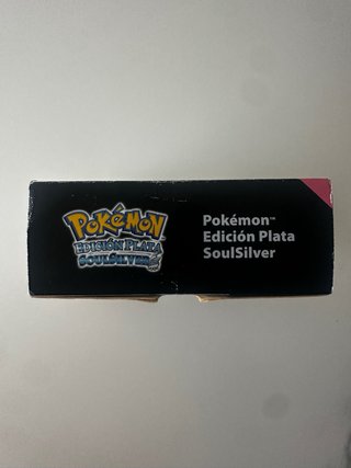 Caja Pokémon Soulsilver Edición Plata