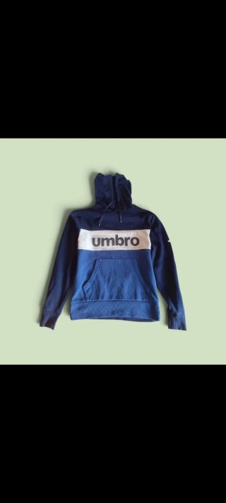 Sudadera Umbro Azul y Gris