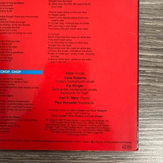 Alice Cooper - Raise Your Fist And Yell LP