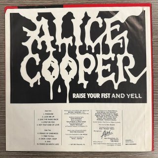 Alice Cooper - Raise Your Fist And Yell LP
