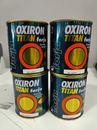 Lote 3x375ml Oxiron Titan Forja Azul