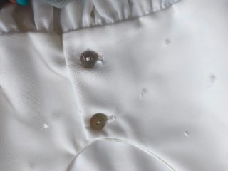 Vestido niña ceremonia blanco tul