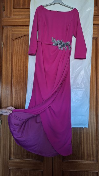 Vestido de fiesta rosa