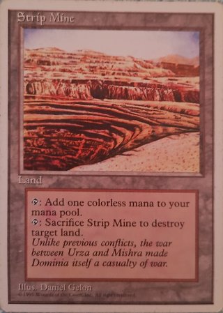 Carta Magic Strip Mine 4a Ed.