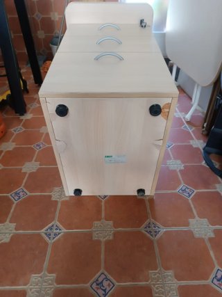 Cajonera archivador 3 cajones