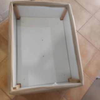Puff reposapiés salón beige