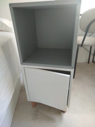 Mueble almacenaje Ikea EKET azul/blanco