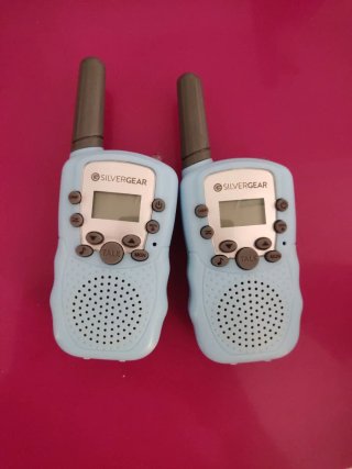 Walkie Talkies Silvergear 3km Alcance