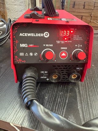 Máquina Soldar Inversora Portátil Acewelder MIG-14