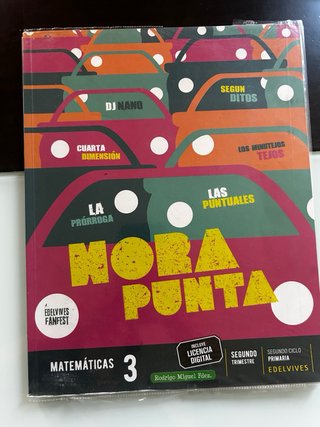 Matemáticas 3, Segundo Ciclo, Primaria, Edelviv...