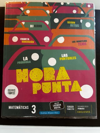 Matemáticas 3, Segundo Ciclo, Primaria, Edelviv...