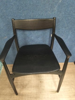 Sklum Silla de comedor con reposabrazos madera