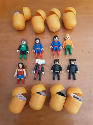 Figuras Kinder Super Héroes
