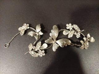 Tocado Novia Mariposas y Flores