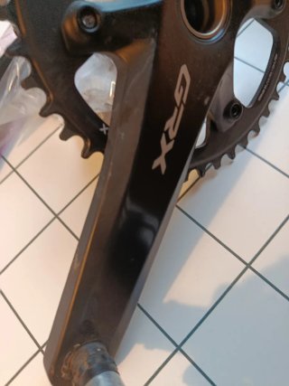 Bielas Shimano GRX Monoplato 172.5mm