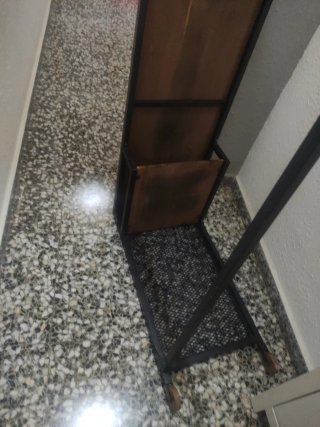 Mesa multiusos madera y metal