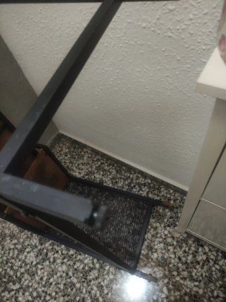 Mesa multiusos madera y metal
