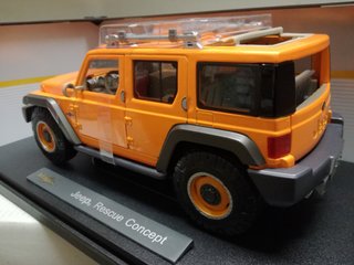 1/18 MODELLO JEEP CONCEPT NO BURAGO - POLISTIL